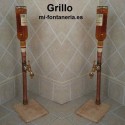 Surtidor (Grifo) de Licores con Cobre de Fontanería