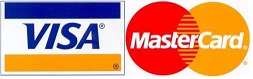 Acetamos pagos con tarjetas Visa y MasterCard